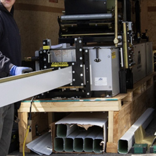Gutter drop off service in Chittenden County